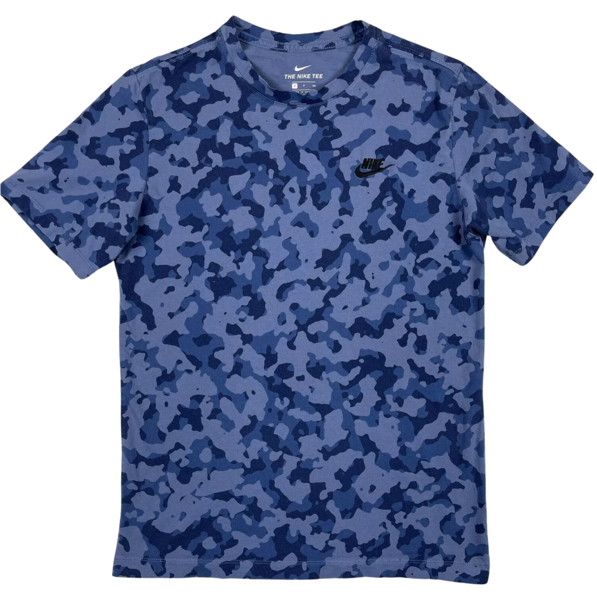 nike blue camo t shirt