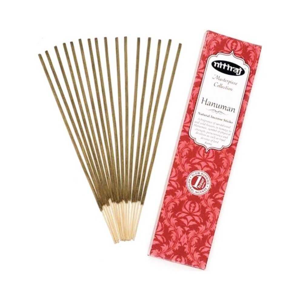 Nitiraj Hanuman Masterpiece Incense Sticks 25g - Strength & Protection