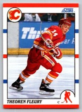 1990-91 Score - Theoren Fleury #226