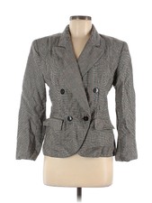Rafaella Women Gray Wool Blazer 8