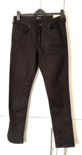 Jean Noir River Island Fille 12 Ans - Coupe Skinny, Taille Réglable, Coton, Occasion TB état
