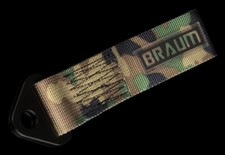 BRAUM Racing Universal Tow Hook Strap - Camo / Camoflauge