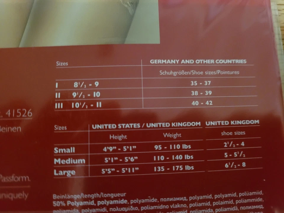 Brillo ultra transparente Falke Shelina 12 Stay Up.  Elige talla/color  Foto 3 de 4