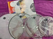 Dudu Portes Double Ply Clear Drum Heads 10"12"14"14"