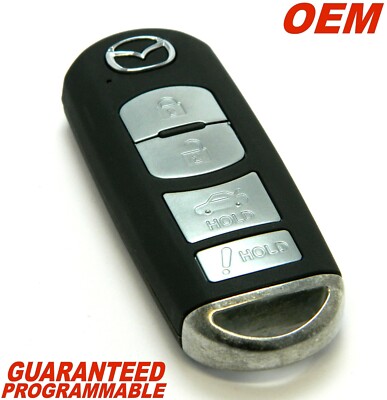 2014-2019 MAZDA 3 MAZDA 2 REMOTE KEY FOB WAZSKE13D01 GJY9-67-5DY 4 BUTTON OEM