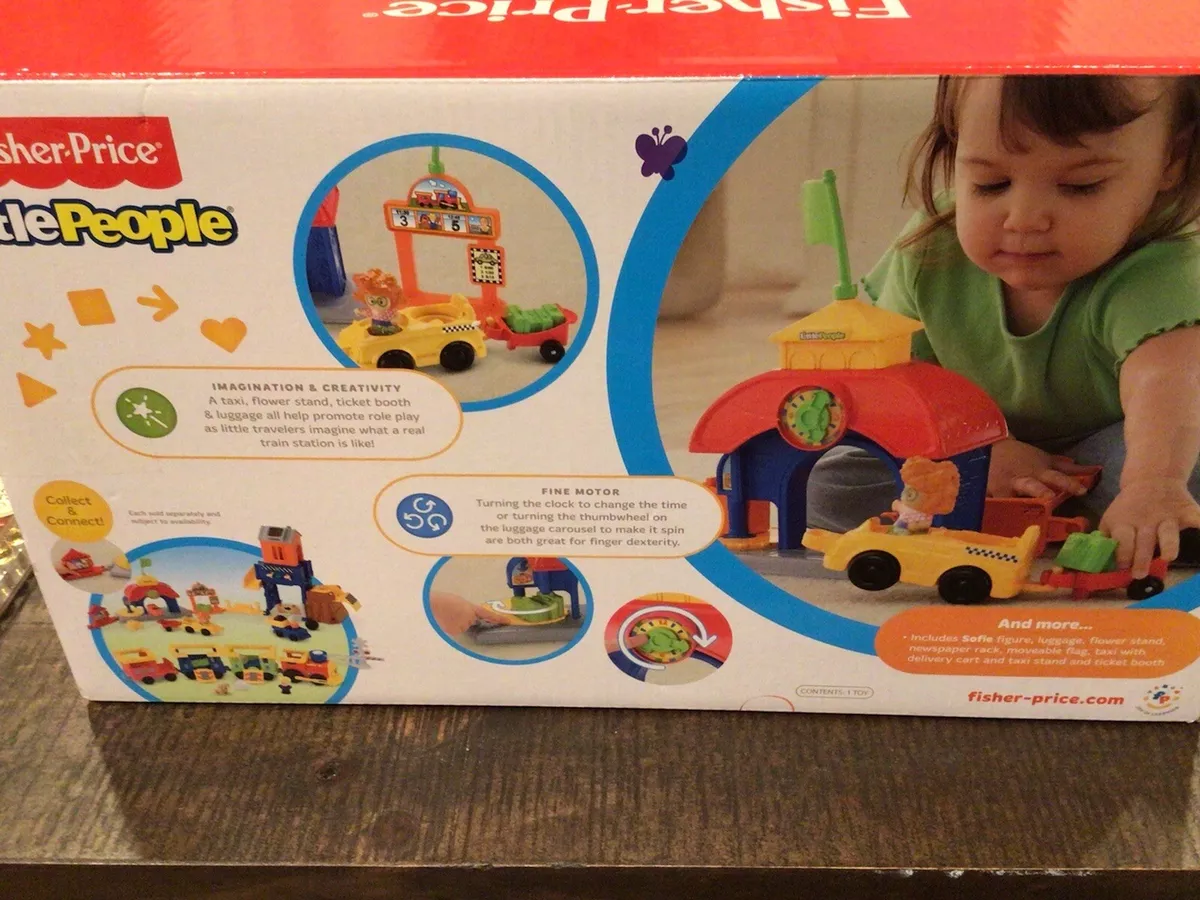 Fisher price load cheap and go train