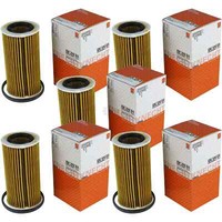 5X Mahle / Knecht ÖLfilter Ox 370D1 Oil Filter