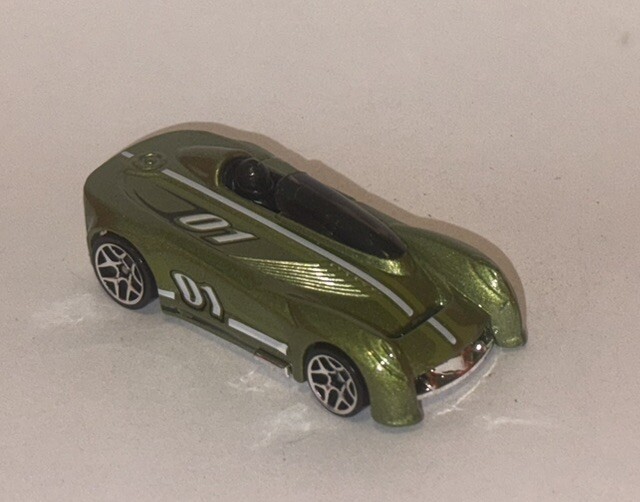 HOT WHEELS Loose Monoposto (Green Version)