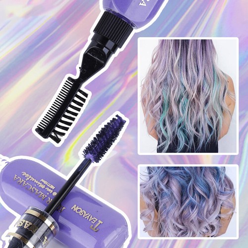 Mascara Capelli Mascara Colorato Lavabile Tinta Capelli Usa E Getta Tinta ▼ - Foto 7 di 31