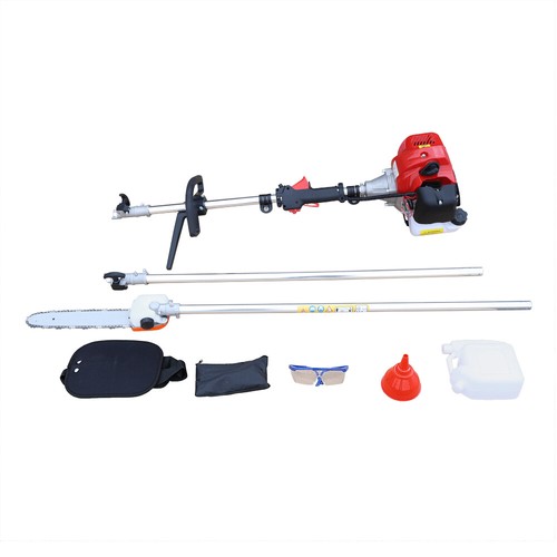 NEW 12"Gas Trimmer Saw Tree Trimmer Chainsaw Gas Powered Pole Saw Pruner Pruning - Picture 12 of 18