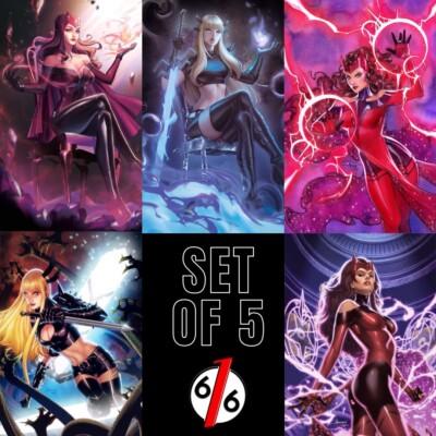   STRANGE ACADEMY #1-5 Virgin Variant Set R1C0 & RICH & ANACLETO