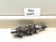 1982 Kawasaki KZ 750 KZ750-N Spectre Engine Transmission Main Shaft Gears PJ-10