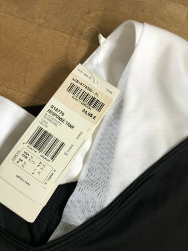 ✨️ adidas Damen Tennis Top S15776 RESPONSE TANK Gr. XL Neu - Afbeelding 7 van 7