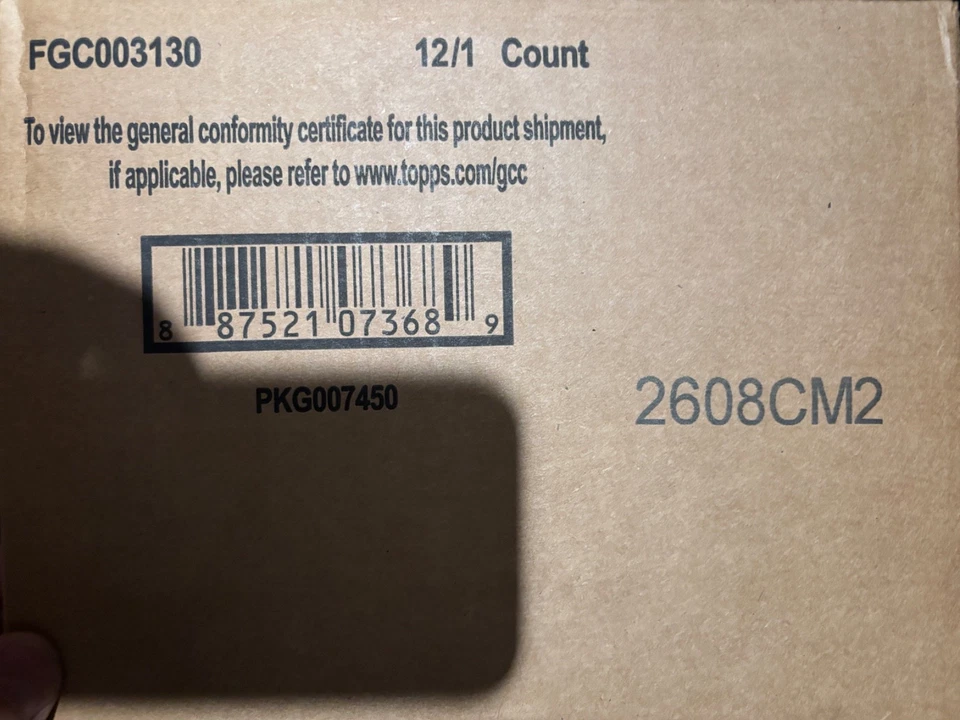 2018 Bowman Chrome Choice Baseball HTA Factory Sealed 12 Box Hobby Case