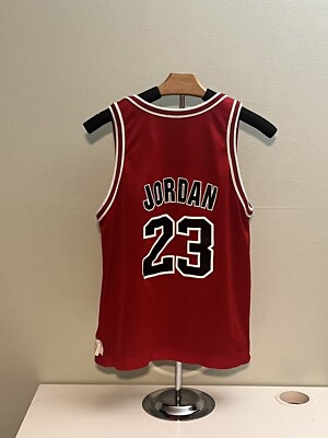 【美品】Champion　JORDAN　NBA　ユニフォーム チャンピオン VTG OG Michael Jordan Champion Black NBA Jersey XL 18-20 Men's