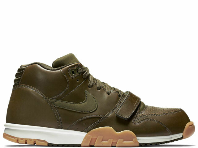 nike air trainer 1 mid brown