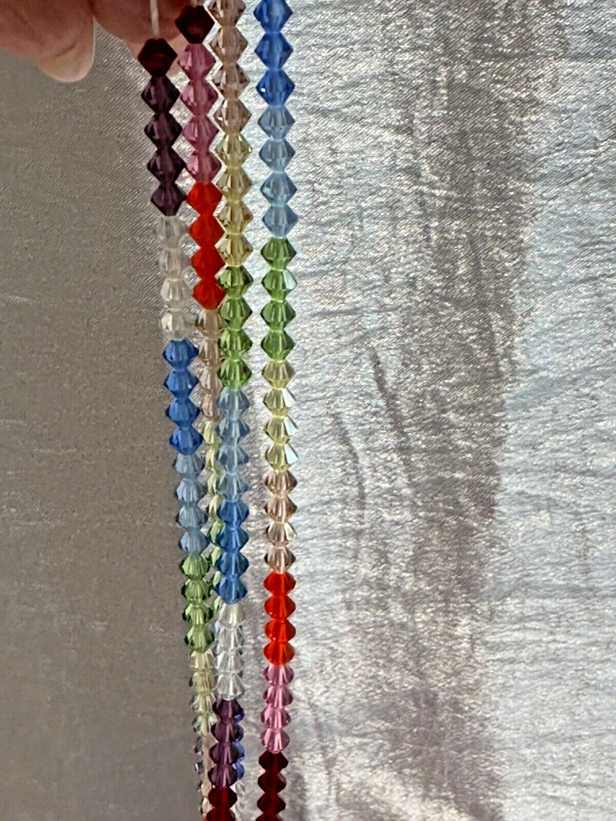 CRYSTAL FEATHER WRAP NECKLACE - image 3