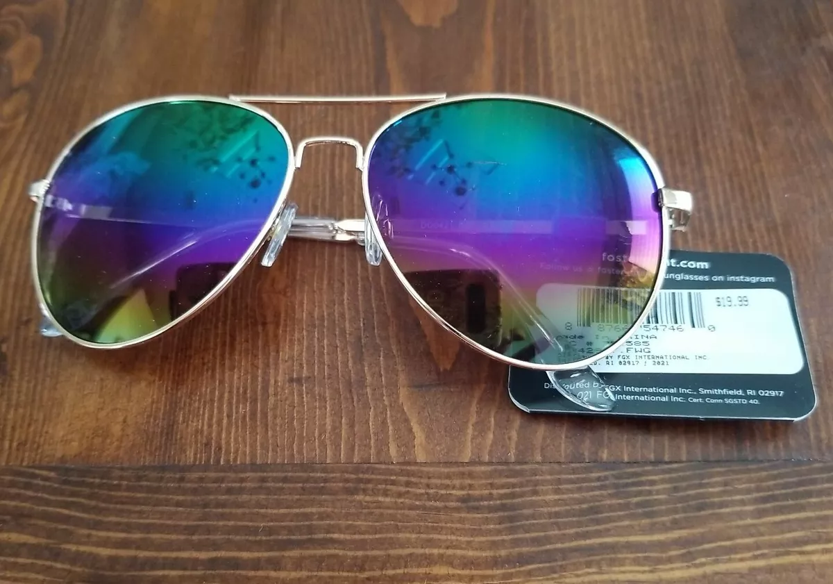 Ltd Solid Navigator Rainbow Lenses Sunglasses 