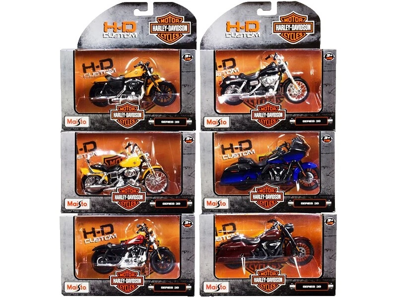 Multi-Color 2006 Vehicle Year Contemporary Manufacture Diecast Motorcycles & ATVs