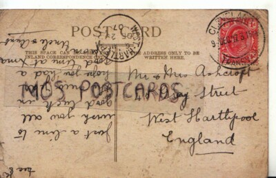 Genealogie Postkarte - Ashcroft - Gray St, West Hartlepool, Grafschaft Durham Ref. R1028