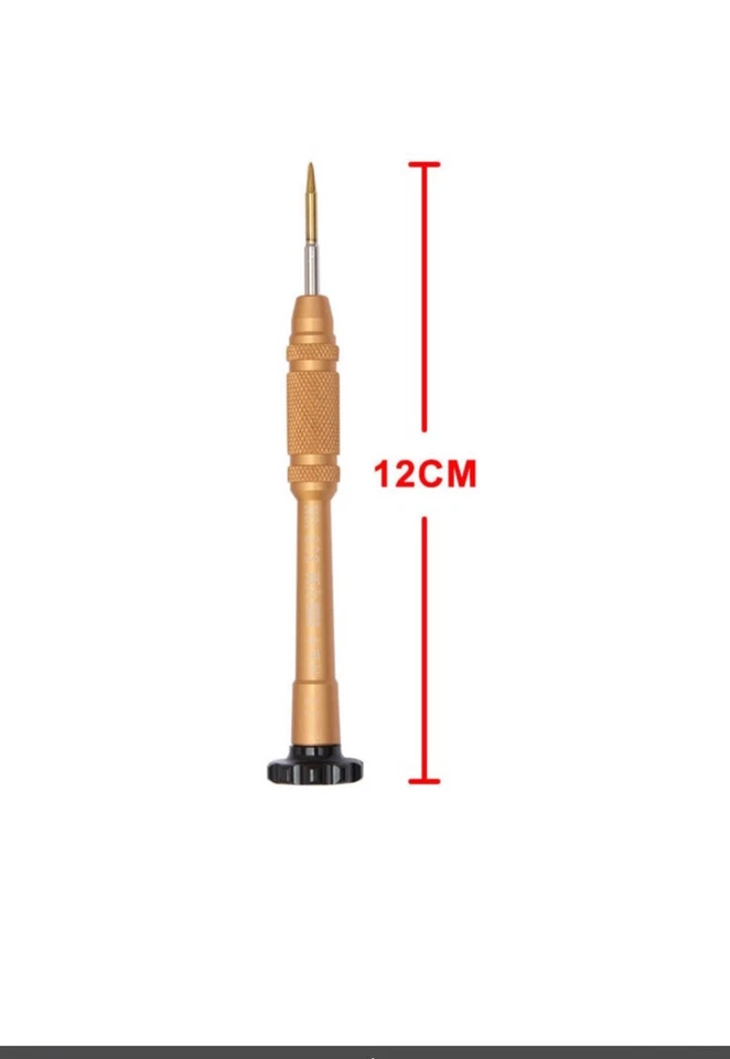 Destornillador de metal tripunto Y0,6 mm para iPhone 7 16 15 XS 11 12 13 14 SE pro max 8 Foto 3 de 4