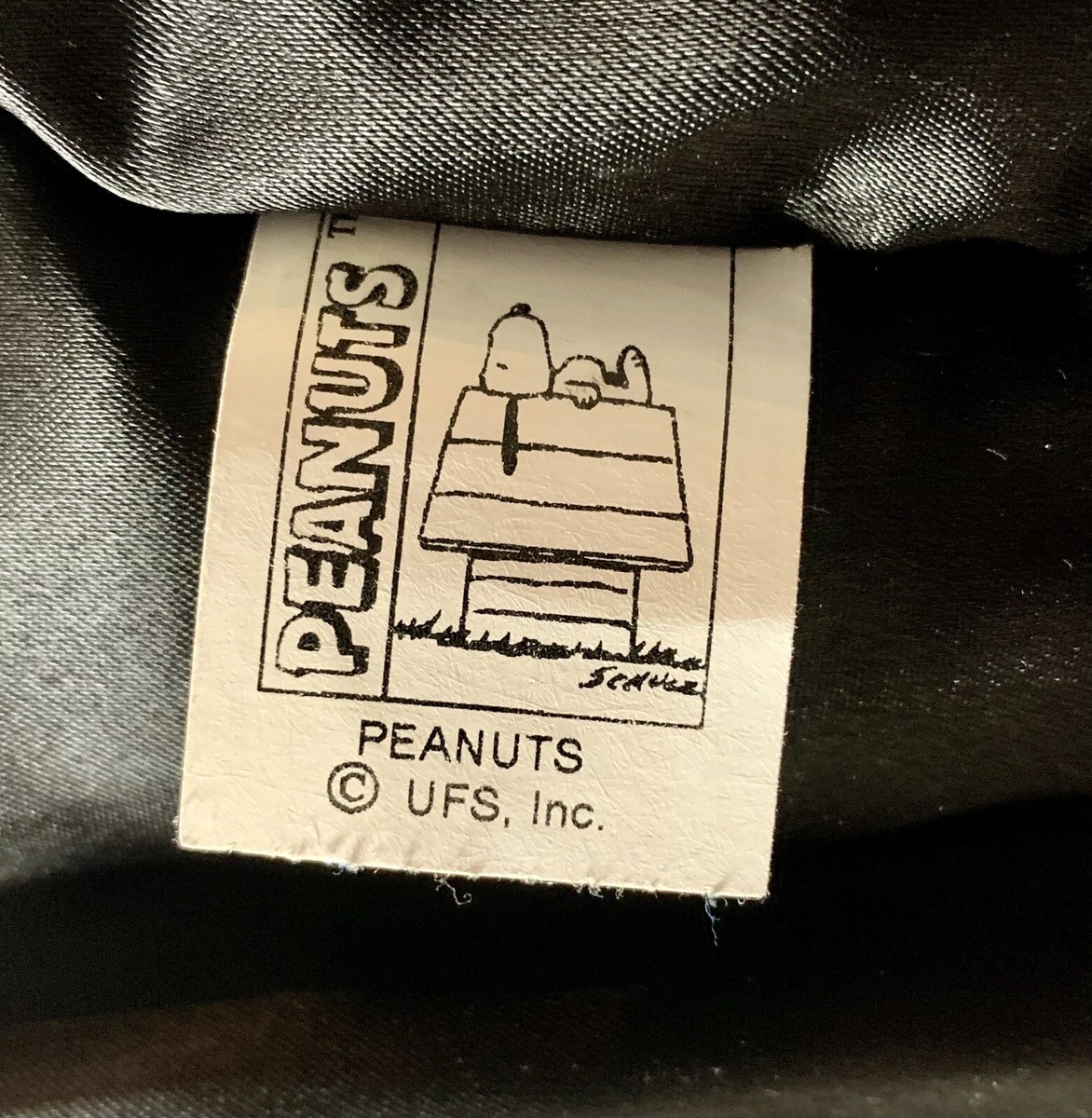 RARE Limited XL Peanuts Snoopy American Toons Genuine Leather Coat