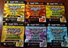 Twisted Hemp Flavored Filter Tips Variety Sampler 6/2ct Packs=12pc