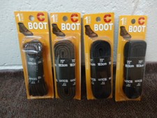 NEW COACHMAN BOOT LACES 72 INCH 4 PAIRS 2 Brown  2 Black