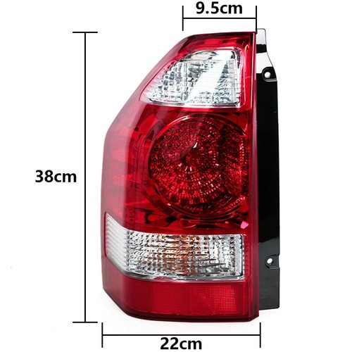 2Pcs For 2003-2006 Mitsubishi Montero Pajero Shogun Rear Tail Light Brack Lamp - Picture 4 of 7