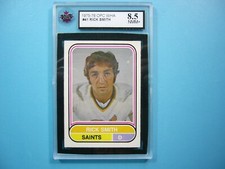 1975/76 O-PEE-CHEE WHA HOCKEY CARD #41 RICK SMITH KSA 8.5 NM/MINT+ SHARP+ OPC