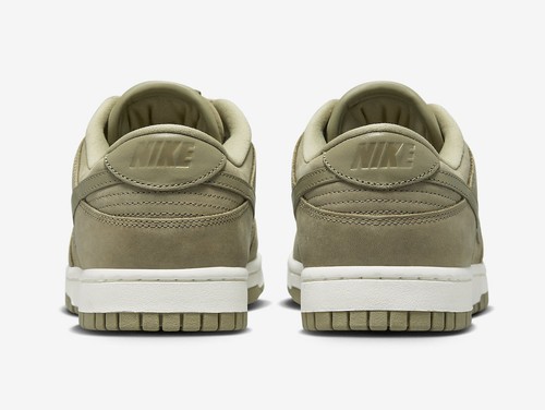 Nike Dunk Low PRM Neutral Olive Zapatillas 38 39 US 7 DV7415-200 WMNS Caqui - Imagen 5 de 8