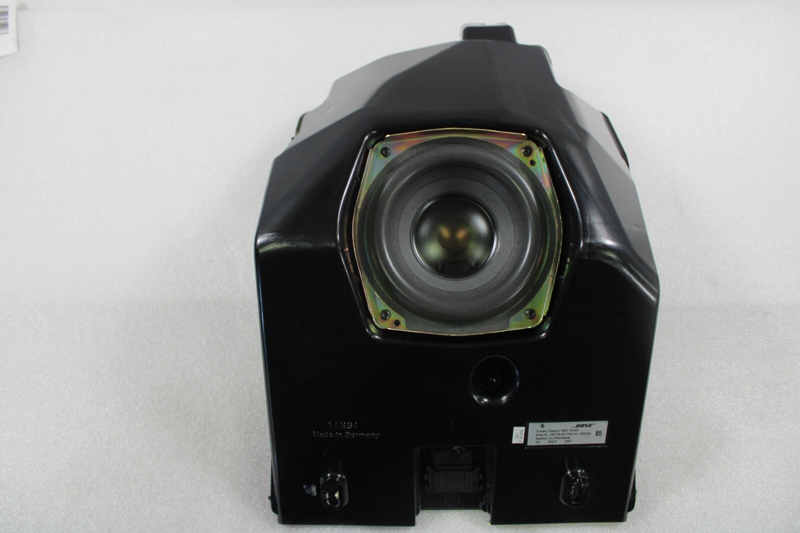 Ferrari 599 GTB, 612 Scaglietti, Front Subwoofer Box, Used, P/N 68178900
