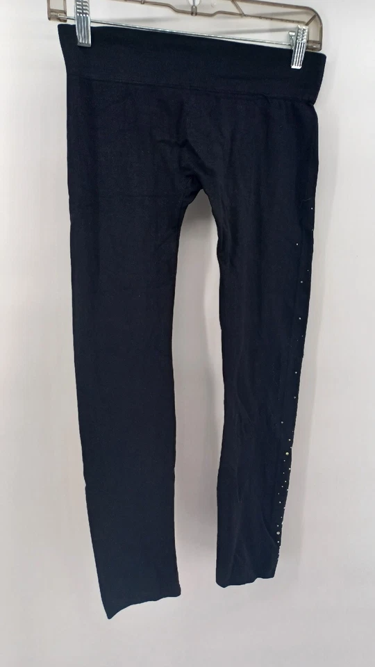 Joe Boxer Mujer Juvenil Leggings Pequeños Negros Estrás Foto 2 de 4