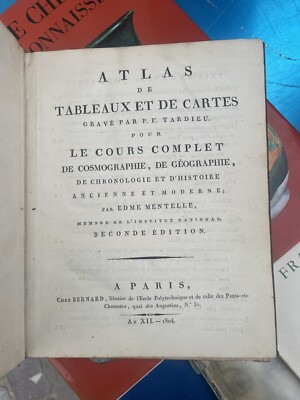 Gemälde- und Kartenatlas gestochen von PF Tardieu 1804