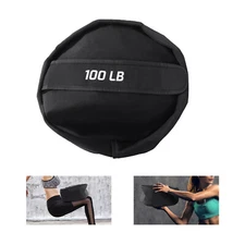 100LBS Fitness Workout Sandbag Strongman Boxing Gym Power Weightlifting Bag