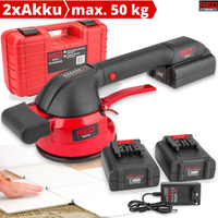 Saugheber Akku Fliesen FliesenrüTtler Saugnapf Fliesenvibrator Plattenheber 18V