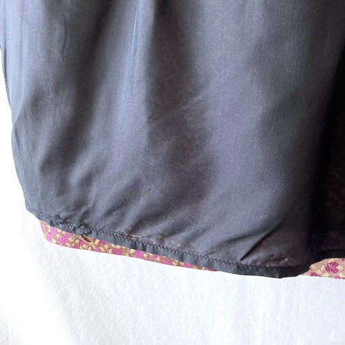MIU MIU embroidered metallic purple and gold,Mini Skirt Made In Italy, Sign 40 - Picture 8 of 9