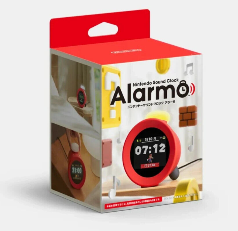 🌸 Nintendo Sound Clock Alarmo Alarm Clock NEW IN BOX From 🌸 Nintendo Sound Clock Alarmo Alarm Clock NEW IN BOX From