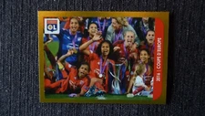 PANINI FOOT STICKER 2020/2021 LYON WOMEN CHAMPIONS LEAGUE 2016 # 5 NEW MINT