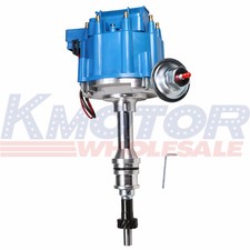 Distributor W 65k Coil One Wire Fit For Ford 351w Windsor Hei Sbf Small Block