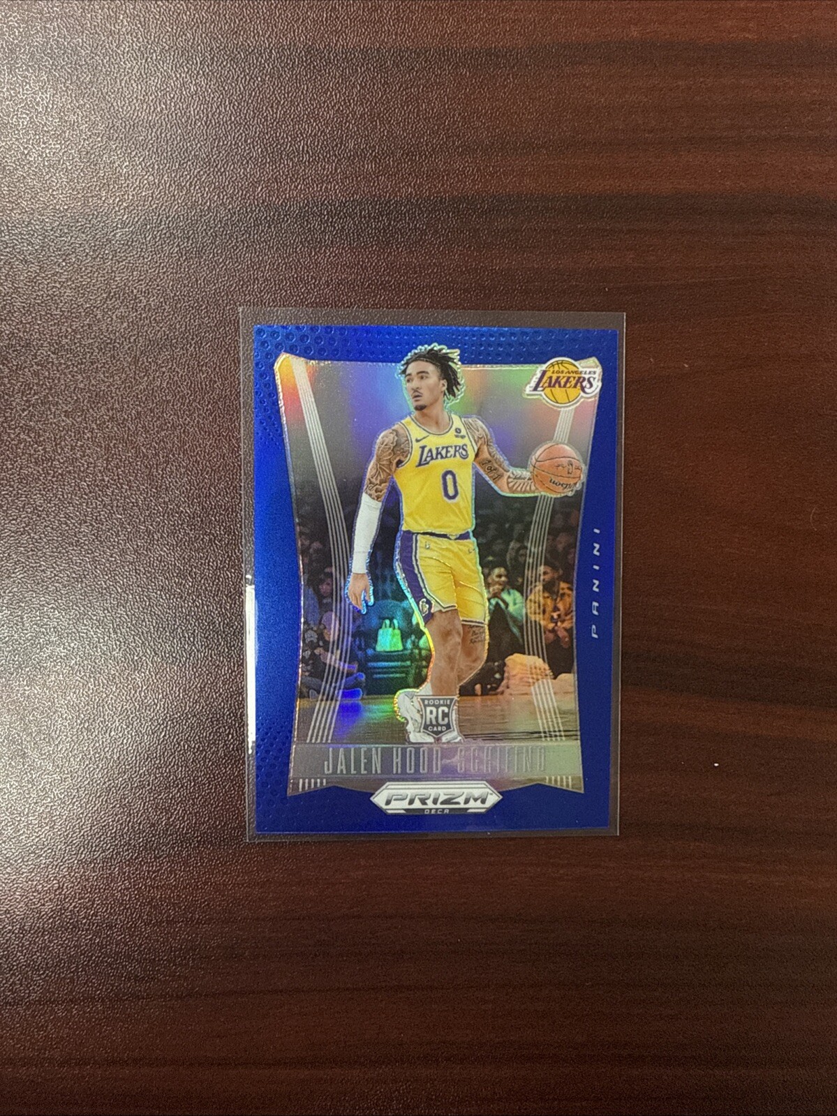 2023-24 Prizm DECA Jalen Hood-Schifino Blue Rookie 031/149 RC SP #203