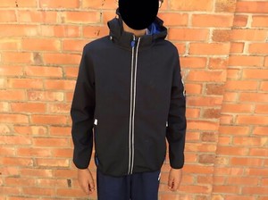 boys black zip up