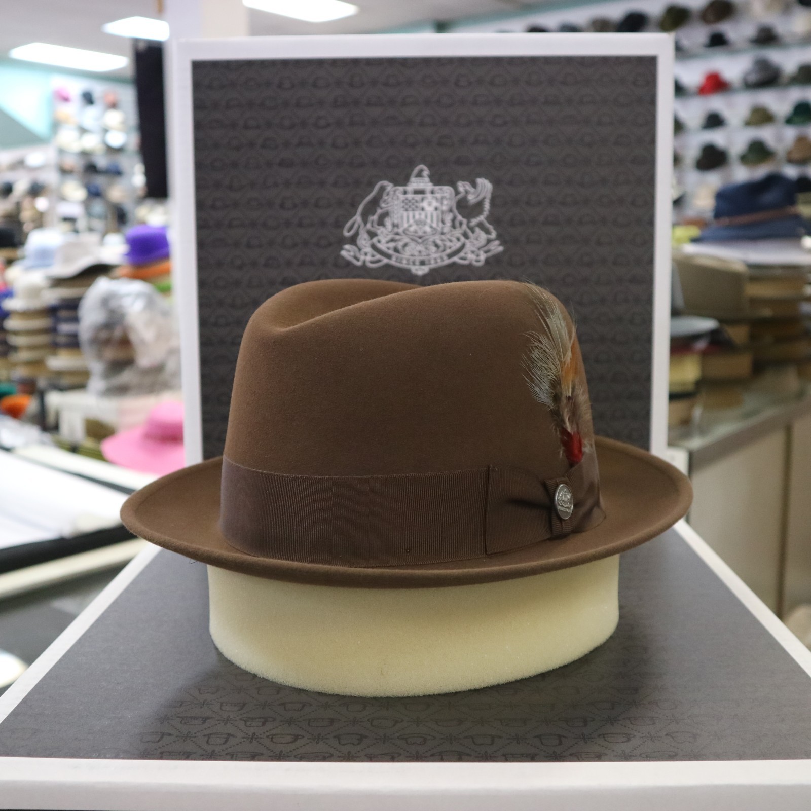 Купить STETSON SELBY WALNUT FUR FELT 
