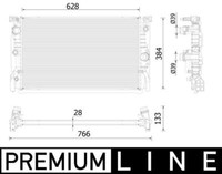 Mahle KüHler WasserküHler MotorküHler FüR BMW 5Er Touring G31 520D 518D G30 F90