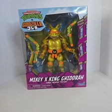 Teenage Mutant Ninja Turtles X Godzilla Mikey X King Ghidorah Playmates Toys