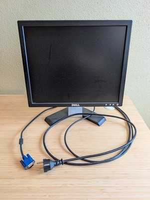  ️ DELL E178FPv Bildschirm Display Monitor LCD 17'' 4:3 5:4 PC VGA VESA Quadrat