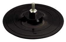 PLATEAU CAOUTCHOUC DISQUE AUTO-AGRIP. D150/TIGE 8 - 158.16 - LEMAN