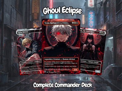 Ghoul Eclipse Commander Deck | 100-Card MTG Premium Proxy EDH Set + Tokens