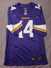 NFL Minnesota Vikings Stefon Diggs #14 On Field Nike Jersey Men’s SM Purple