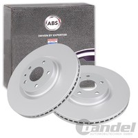 2X A.B.S. Bremsscheiben 316Mm Vorne Passend FüR Ford Mondeo